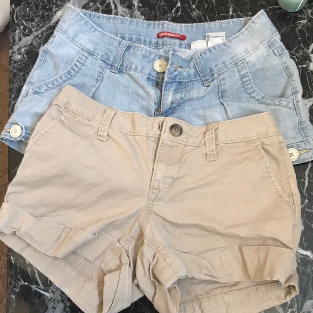Women’s shorts combo